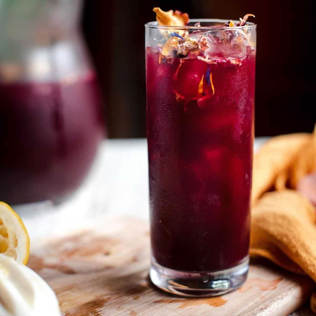 Hibiscus Lemonade Recipe - Sweet & Saucy