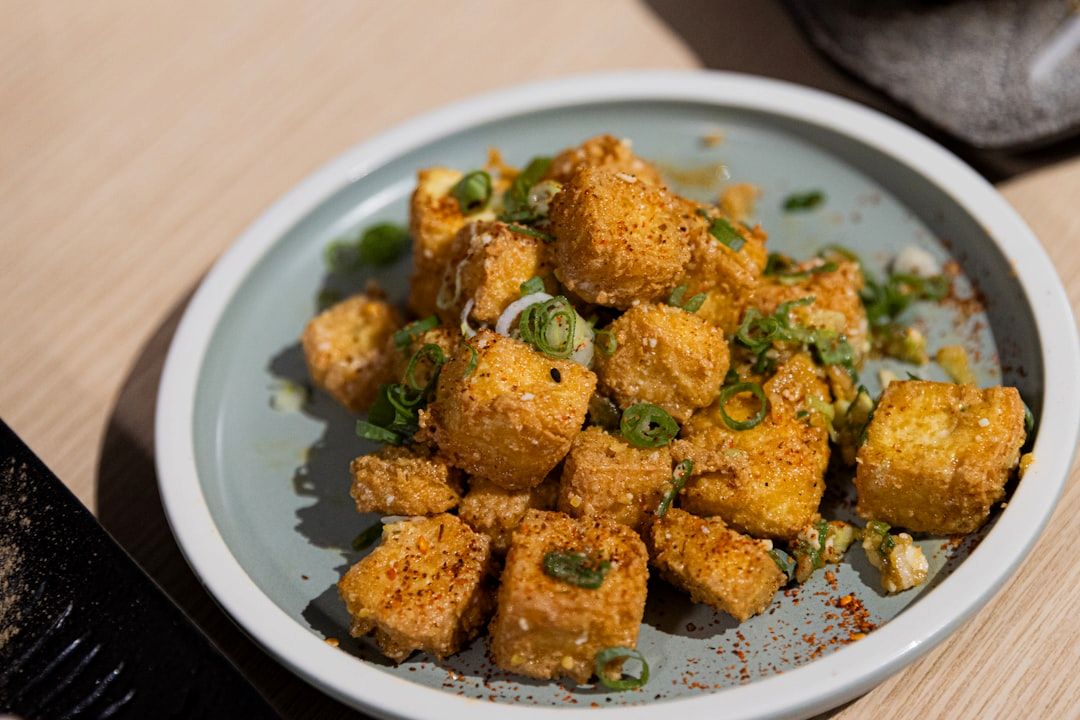 Stir-fry Tofu, Brussel Sprouts and Mushrooms Recipe - Sweet & Saucy